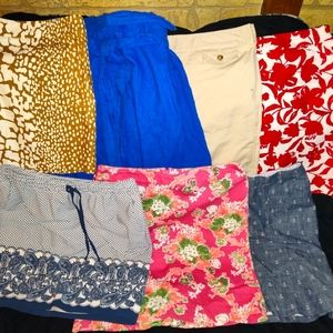 Bundle of 7 skirts size Talbots /Ann Taylor/ JCrew/Banana Republic/Rachel Antono